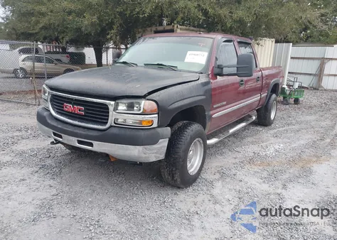 2002 GMC Sierra 2500Hd Sle z USA, uszkodzony, nr VIN 1GTHK23U22F248936